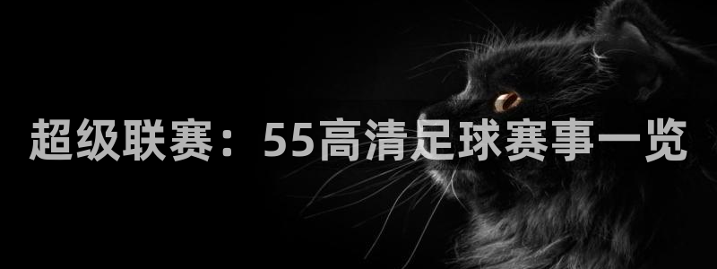 超级联赛：55高清足球赛事一览